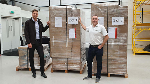 Cobra ships to the Norwegian Institute of Aviation Medicine Cobra ships to the Norwegian Institute of Aviation Medicine